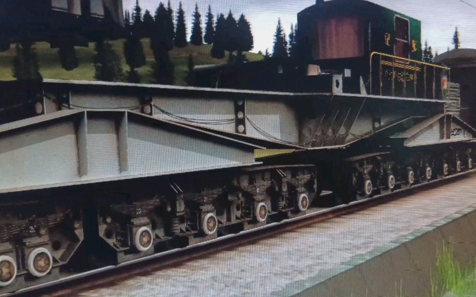 ss4g牵引d38钳夹车