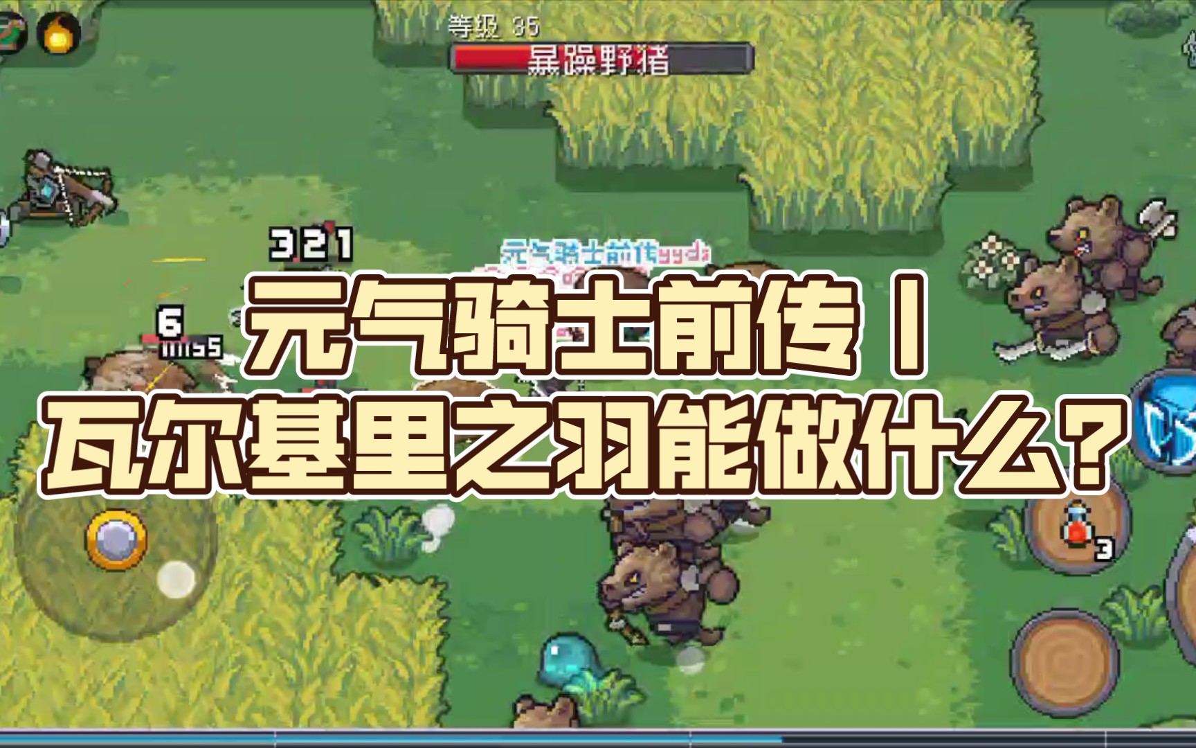 元气骑士前传|瓦尔基里之羽能做什么?
