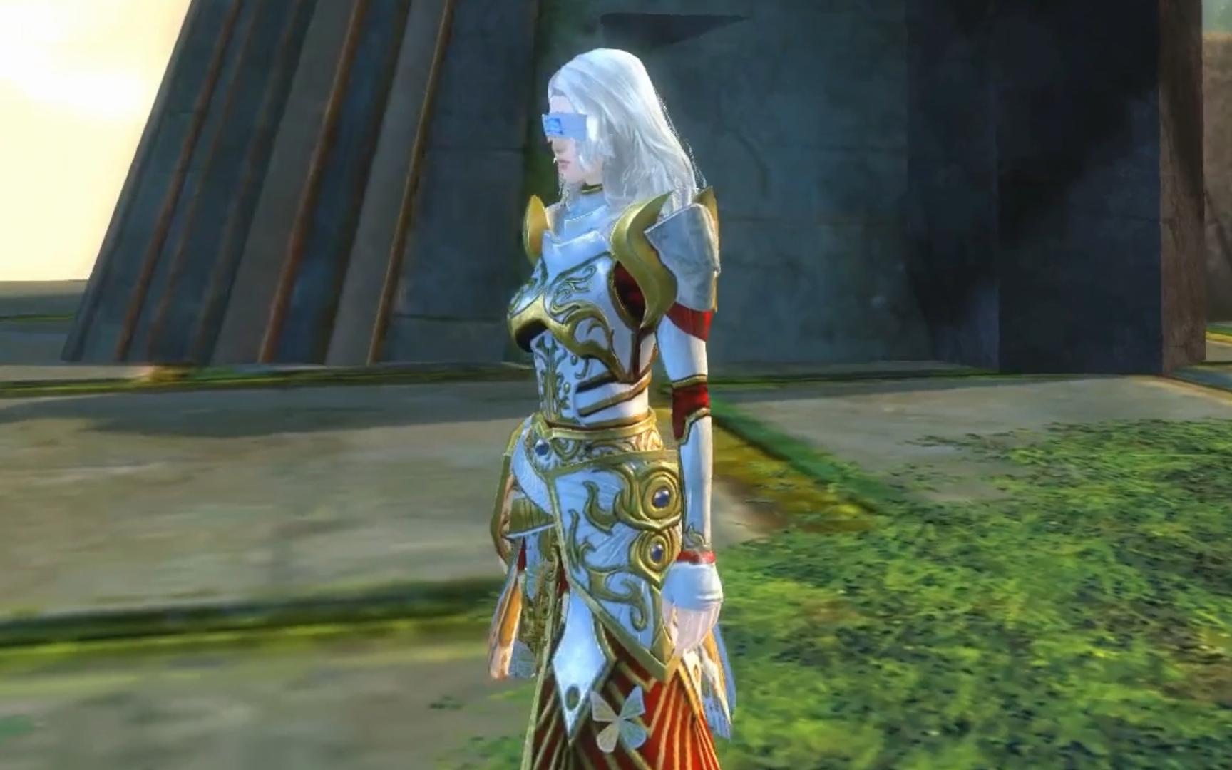 激战2 人族(女)幻化 染色分享 (裁决圣骑士).