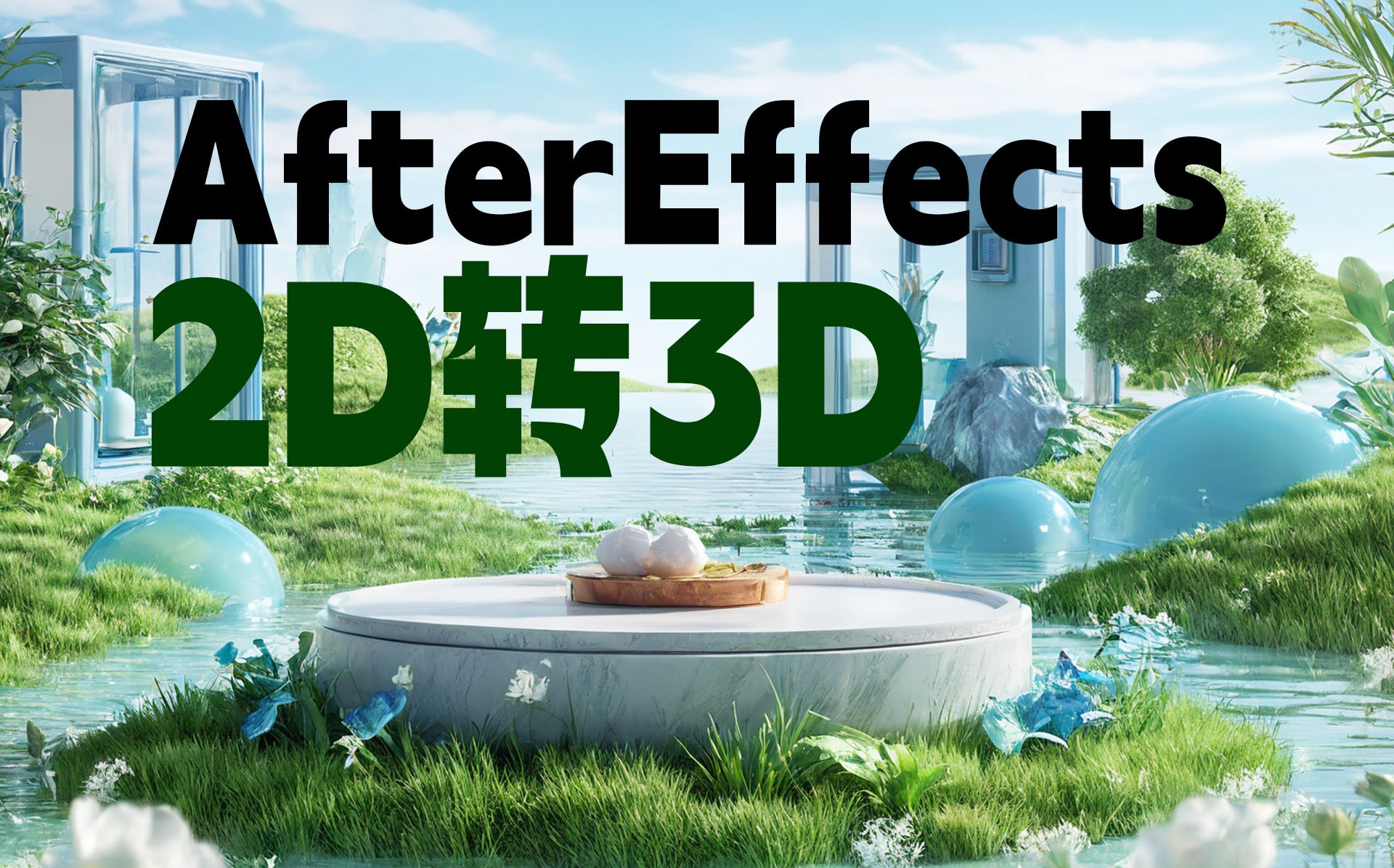 aftereffects中2d图片转3d及人物动画的常见思路