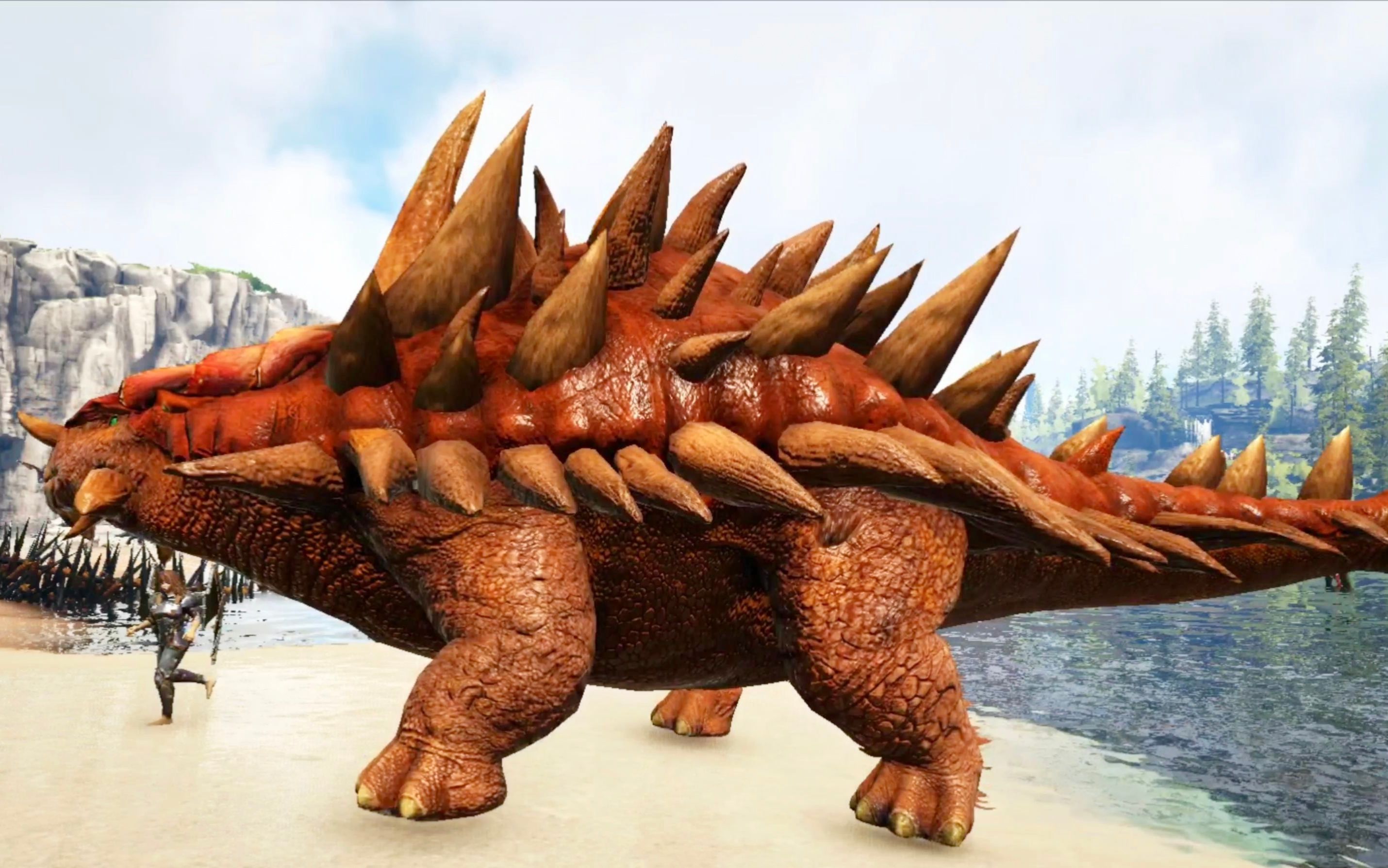 方舟侏罗纪25:驯服工具龙-甲龙boss 鞍很独特