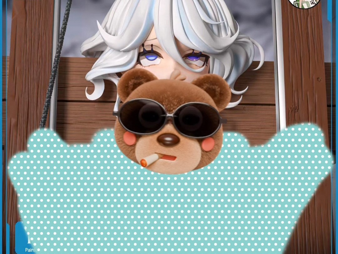 非非,别怀疑,就是你想的那样,评论区告诉我想买还是想看#芙宁娜 #手办