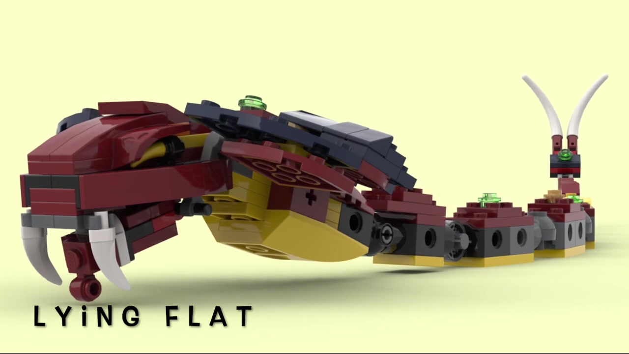 【砌砖小哥】乐高moc教程(包教包会)- 眼镜蛇 31102套内moc