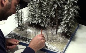 [图]【模型】44年阿登森林雪地场景的制作