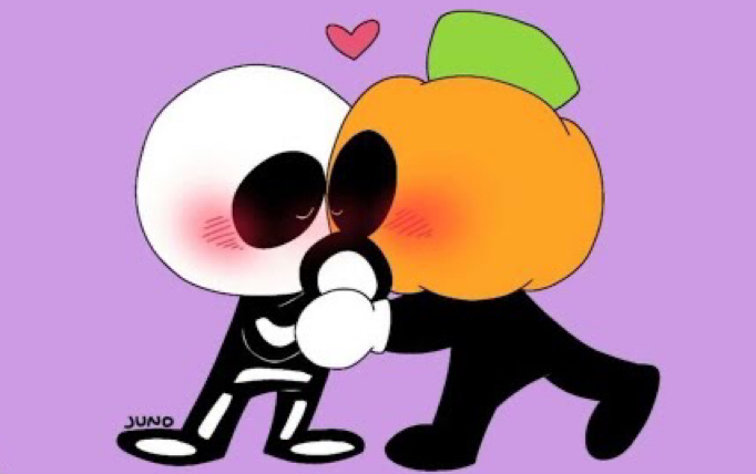 【fnf/恐怖月 同人图合集】skid&pump_哔哩哔哩_bilibili