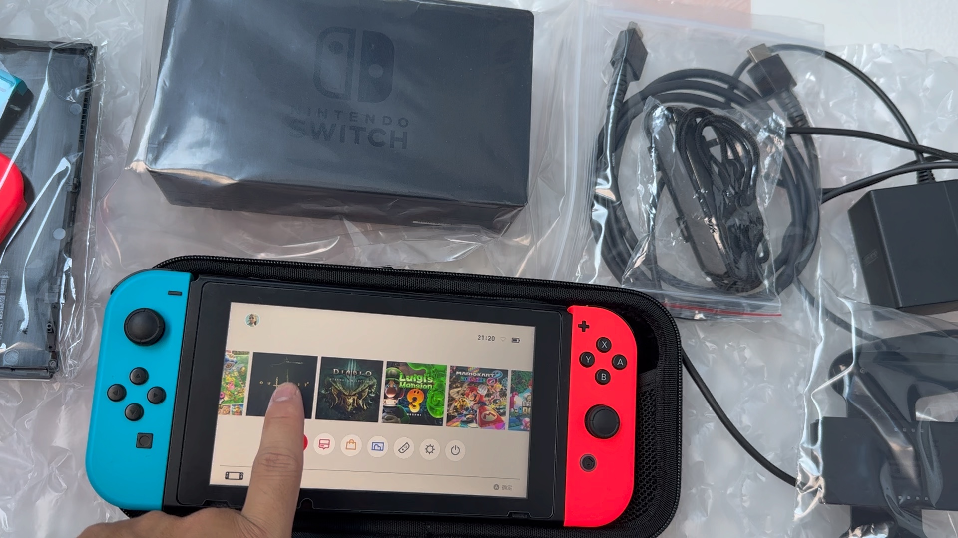 switch日版续航版硬破200g901450