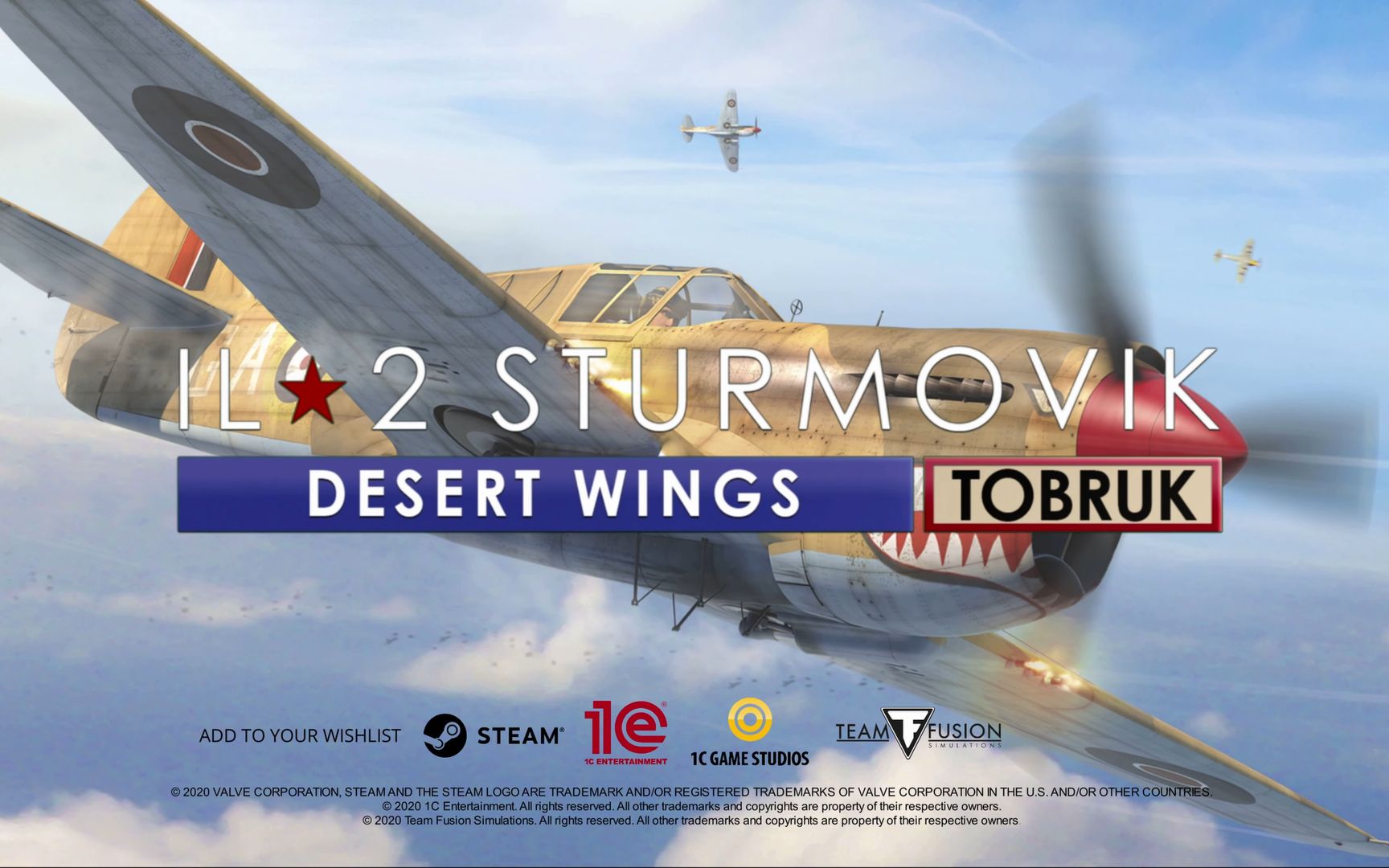 【IL2 Sturmovik: Desert Wings Tobruk】“沙漠之翼托布鲁克”发行宣传【1080p】哔哩哔哩bilibili