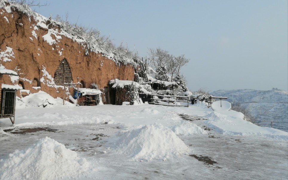 [图]【大西北】天水农村—（下了一夜雪）—踩雪嘎嘣咯吱脆