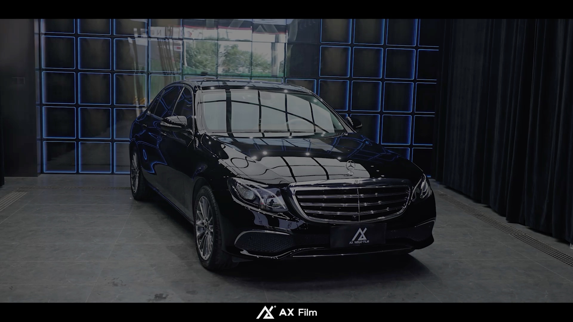 奔驰e贴自修复黑膜|愉航汽车贴膜|tpu亮黑膜|tpu自修复黑|各大平台