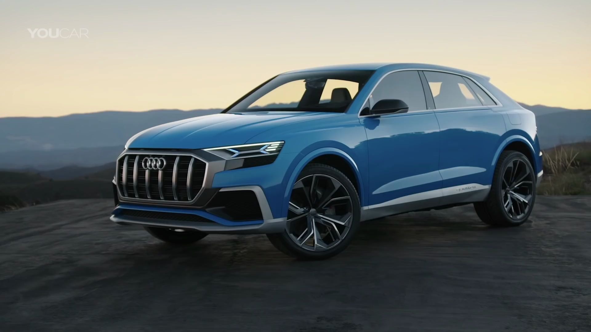 奥迪最新豪华suv奥迪q8 - audi q8
