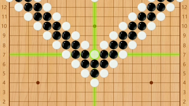 用围棋摆爱心图案图片