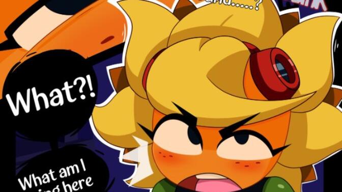 植物大战僵尸英雄耀斑花兔女郎瑟瑟同人图片