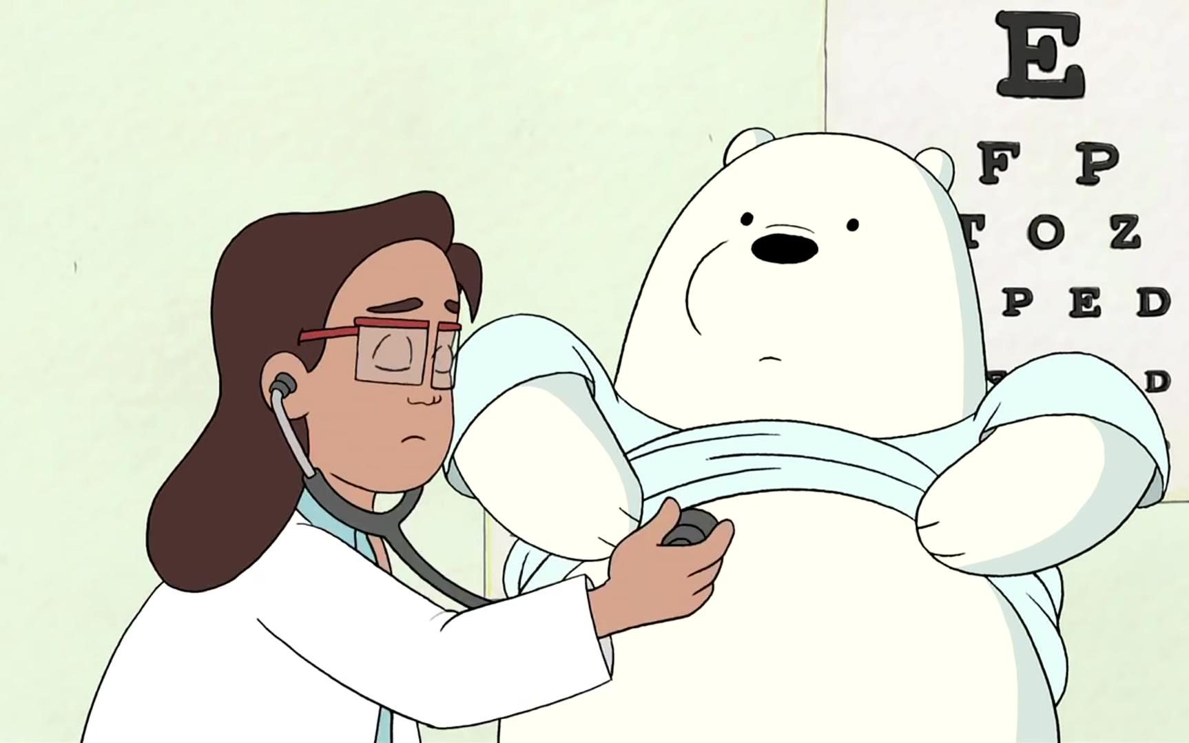 咱们裸熊 熊熊们做健康检查