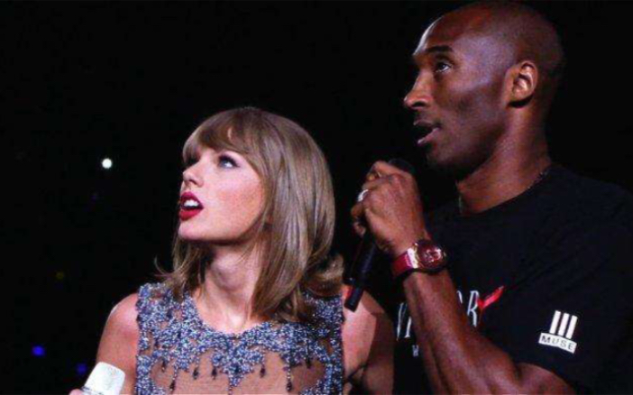 眼神里都是崇拜!当年霉霉演唱会邀请科比