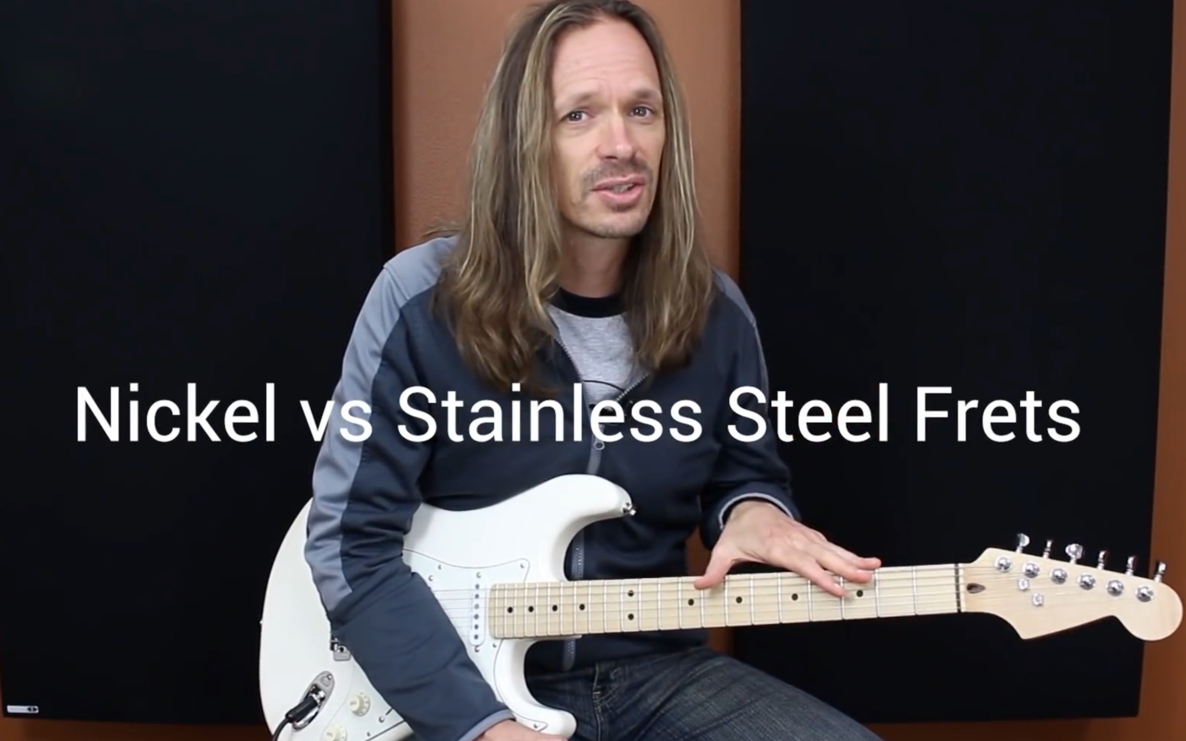 【搬运】不锈钢品丝和镍银品丝音色对比 Stainless Steel vs Nickel Frets哔哩哔哩bilibili