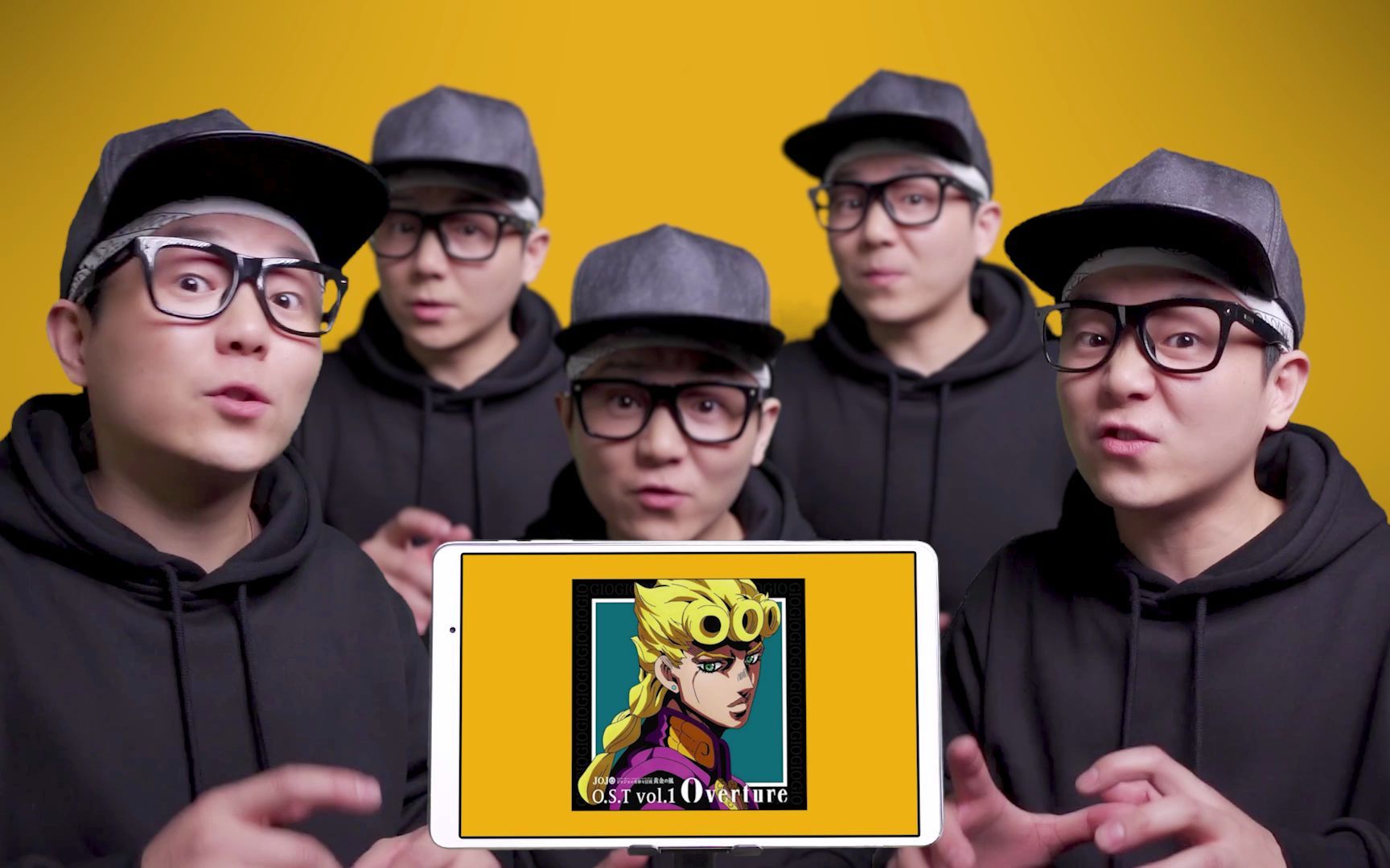 [图]JOJO的奇妙冒险黄金之风处刑曲纯人声版，嘴替身