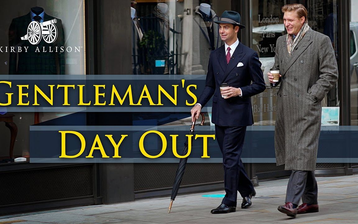 [图]特别的伦敦绅士节 | Gentlemen's Day Out In London | Kirby Allison & Tom Chamberlin