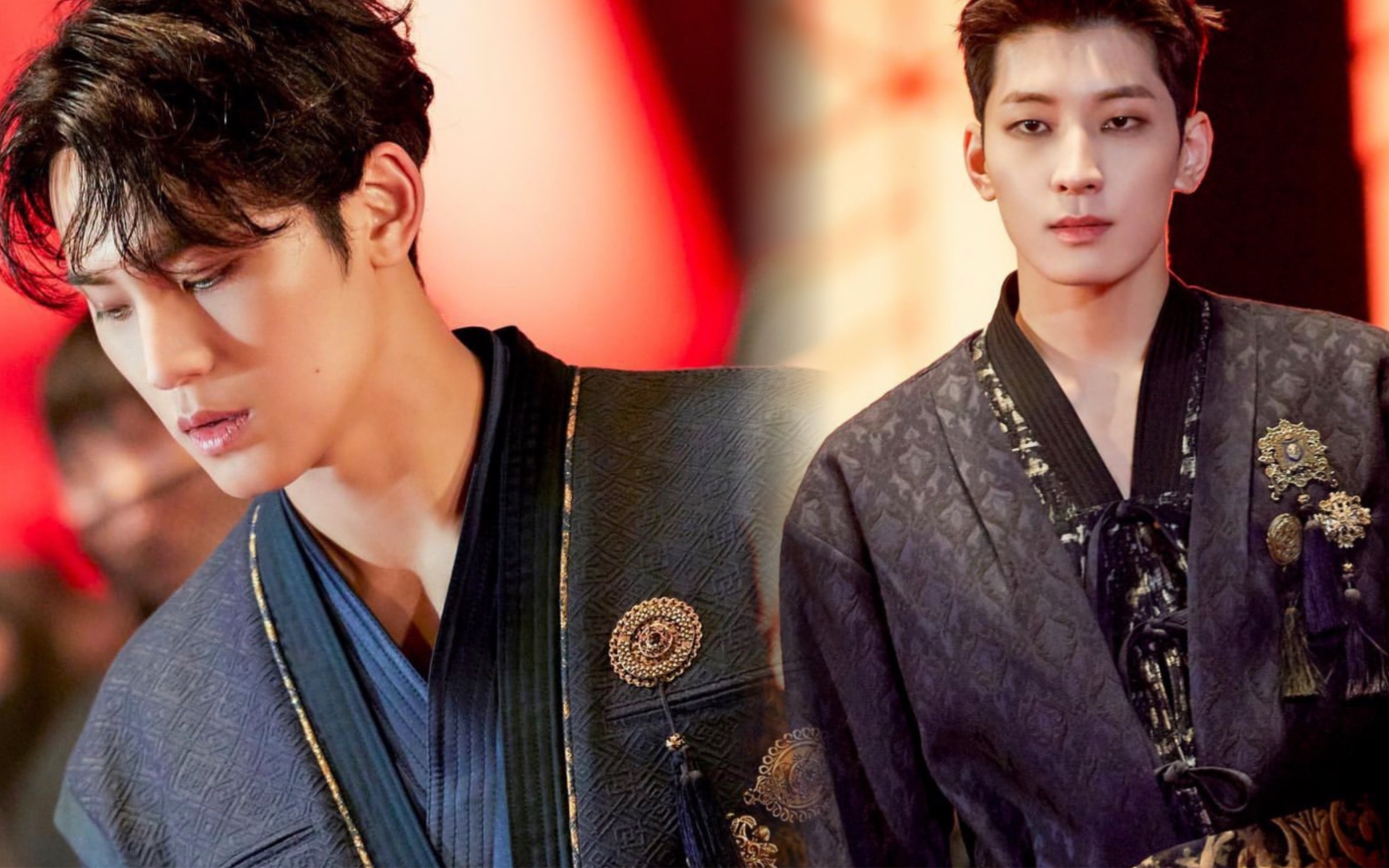 【珉佑】《super》首次打歌舞台双屏直拍