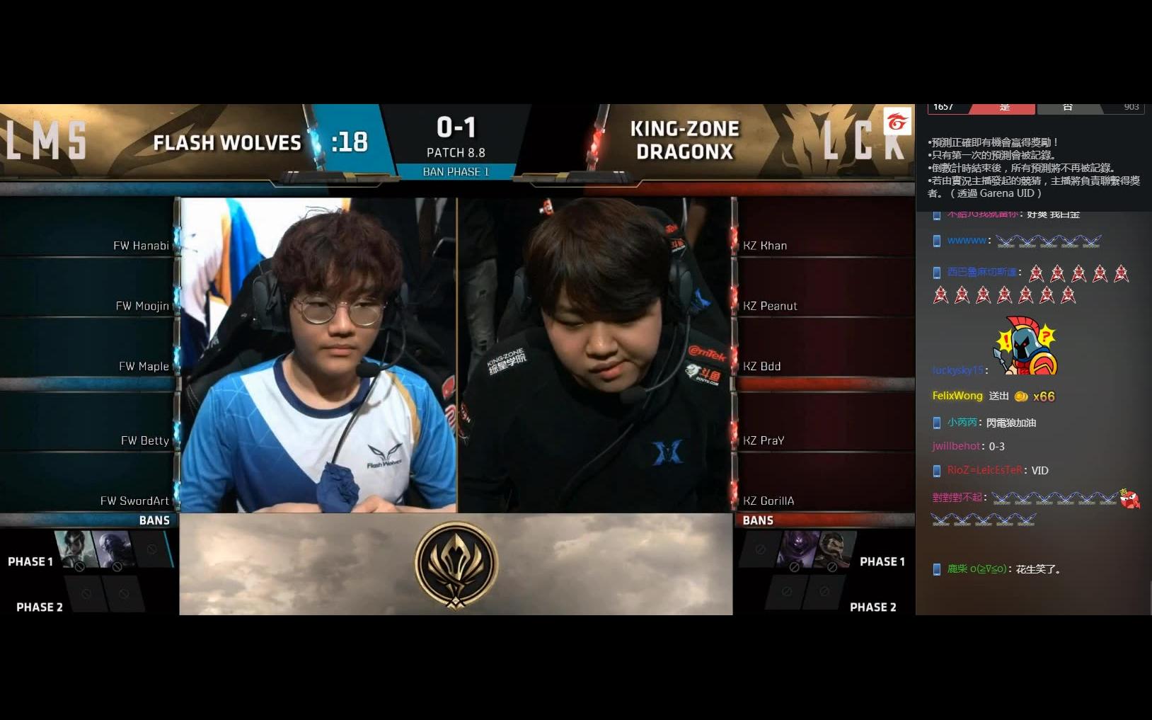 msi fw vs kz