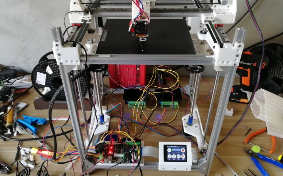 自制3d打印机打起来了 那又能怎样