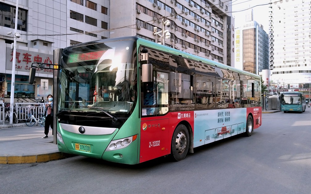 郑州公交pov谜之走向郑州公交21路上行全程前排展望