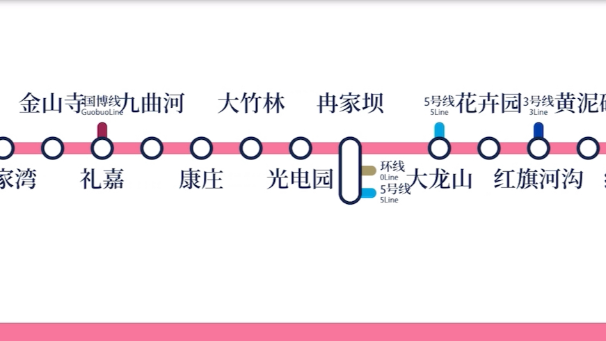 重庆6号线线路图站图片