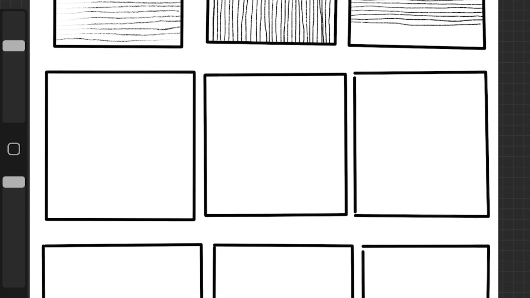 ipad画画,新手小白,黑白线条练习(3.02)