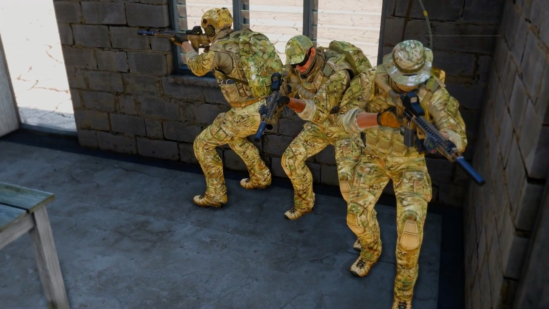 雷鸣机动反应部队日常cqb训练