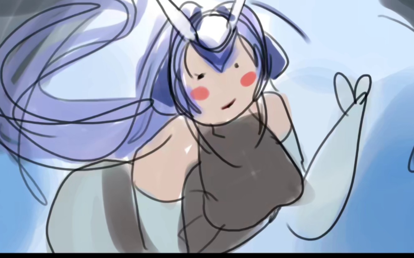 【碧蓝航线】14黑海妈自律一刀_碧蓝航线