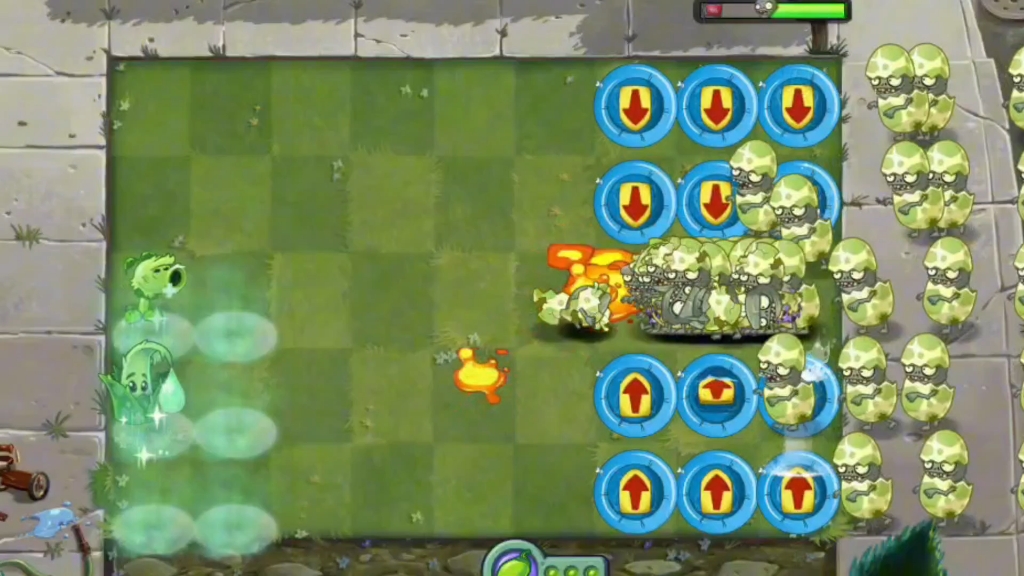 谁能打败100蛋壳小鬼僵尸呢?