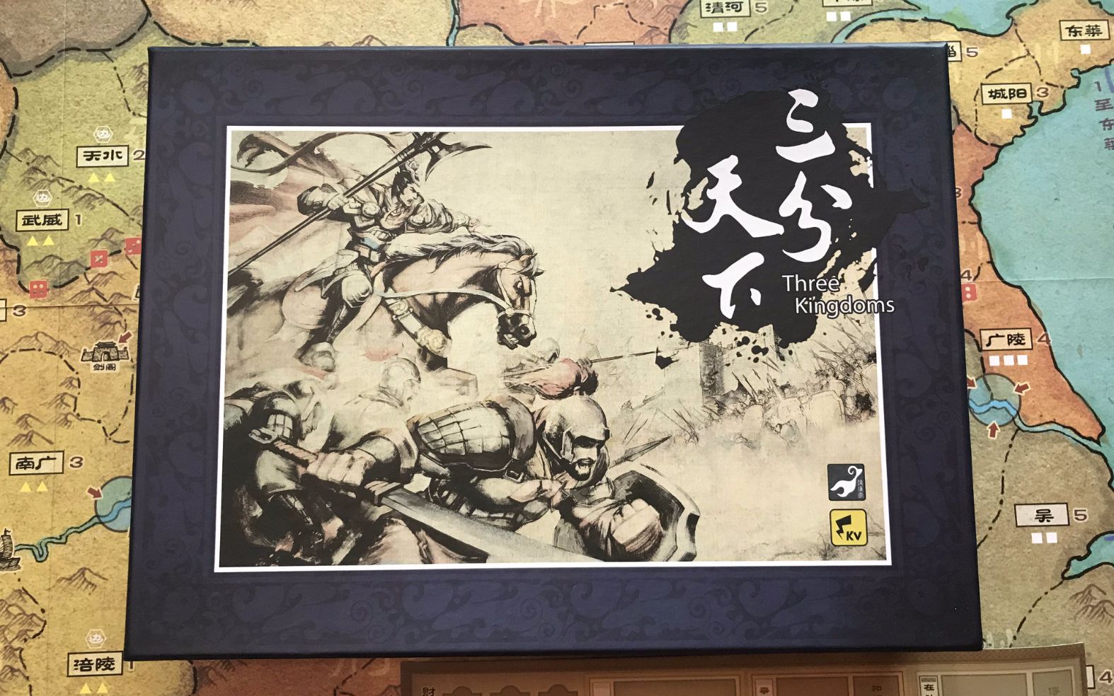 【汤米酱】桌游开箱018 three kingdoms 三分天下 众筹版 战棋 兵棋