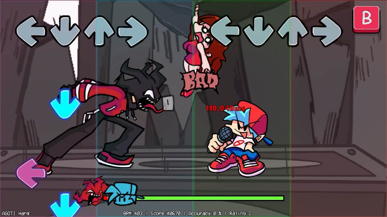 ios的fnf之当agoti会顶条 游戏看简介