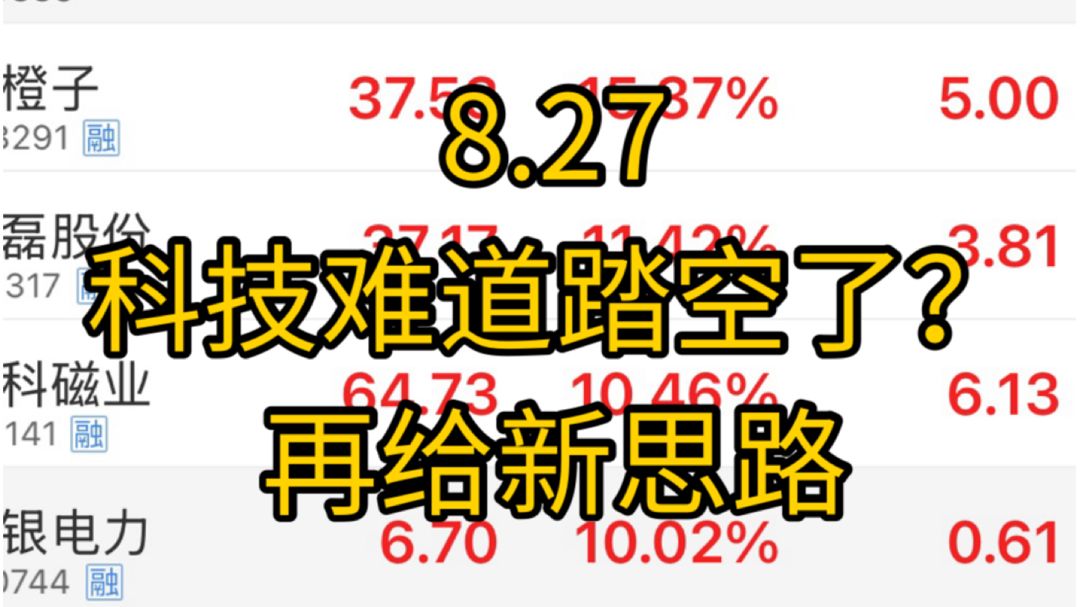 科技大反弹，你着急了没？！英伟达财报大超预期，难道又要科技牛市？有色继续保持强势，贵金属领头！石油大炼化业绩持续高增长！