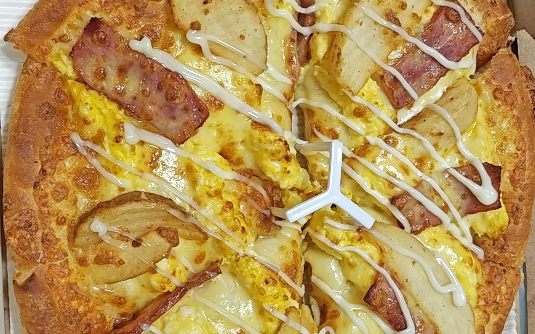 好久没吃薯角培根了