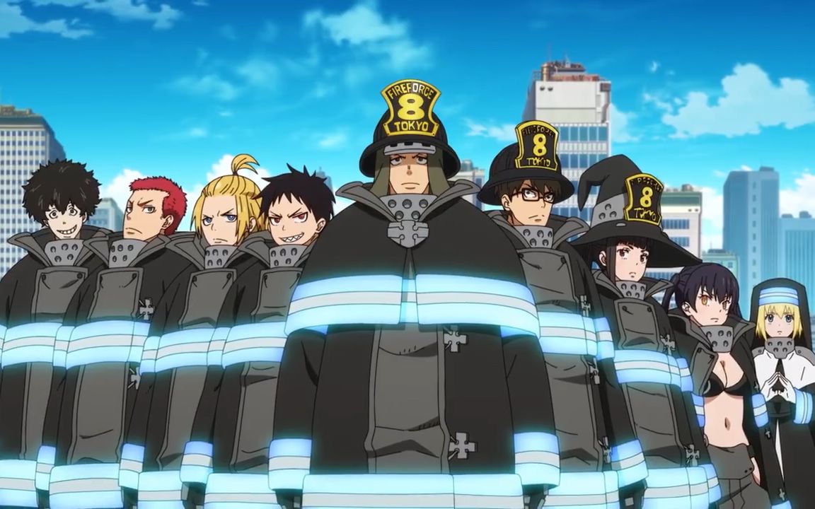 七月新番导视炎炎消防队贰之章这动画也太好看了吧