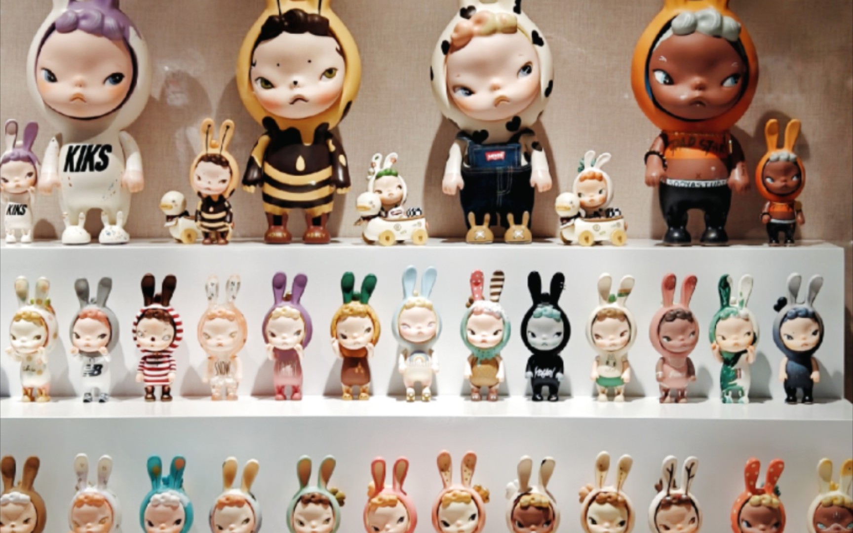 潮玩展收藏品i盲盒狂欢