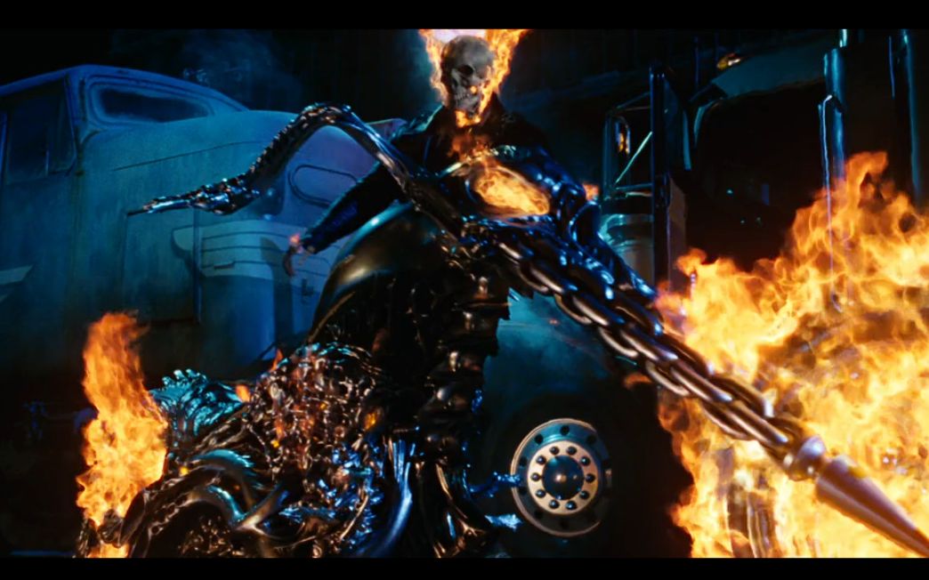 ghostrider恶灵骑士第一部火焰特效cut