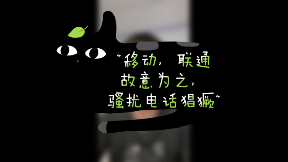 运营商故意为之,致使骚扰电话猖獗哔哩哔哩bilibili