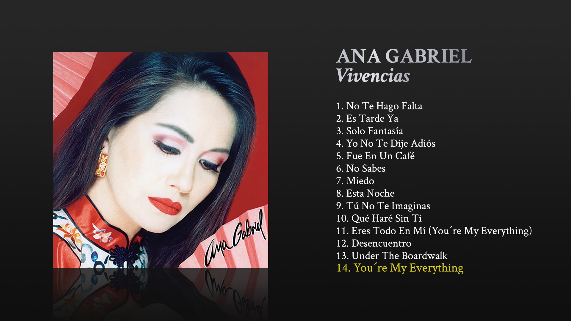 [图]You're My Everything (Cover Audio) - Ana Gabriel