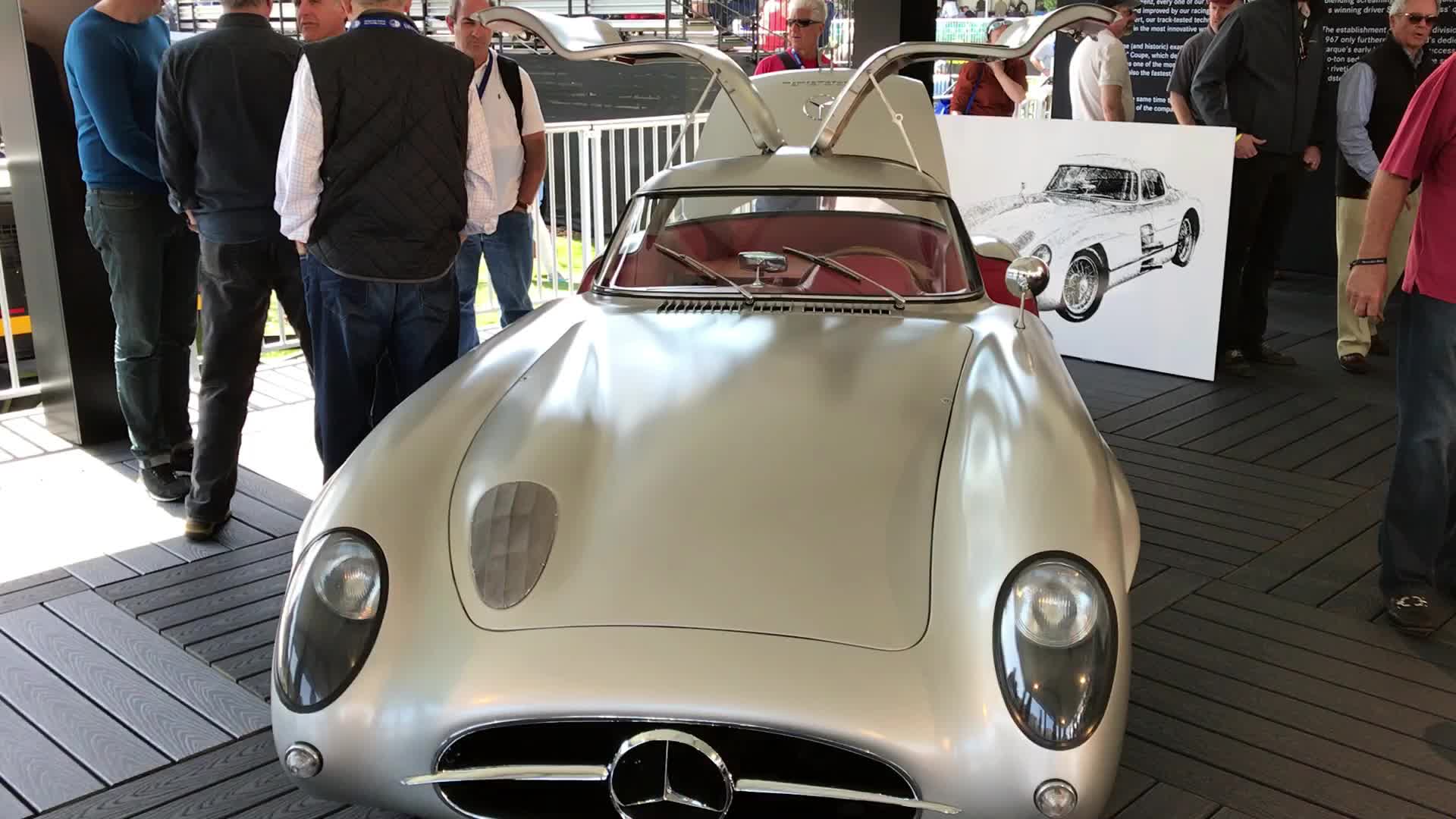 实拍300slr 乌伦豪特,全球最贵汽车之一