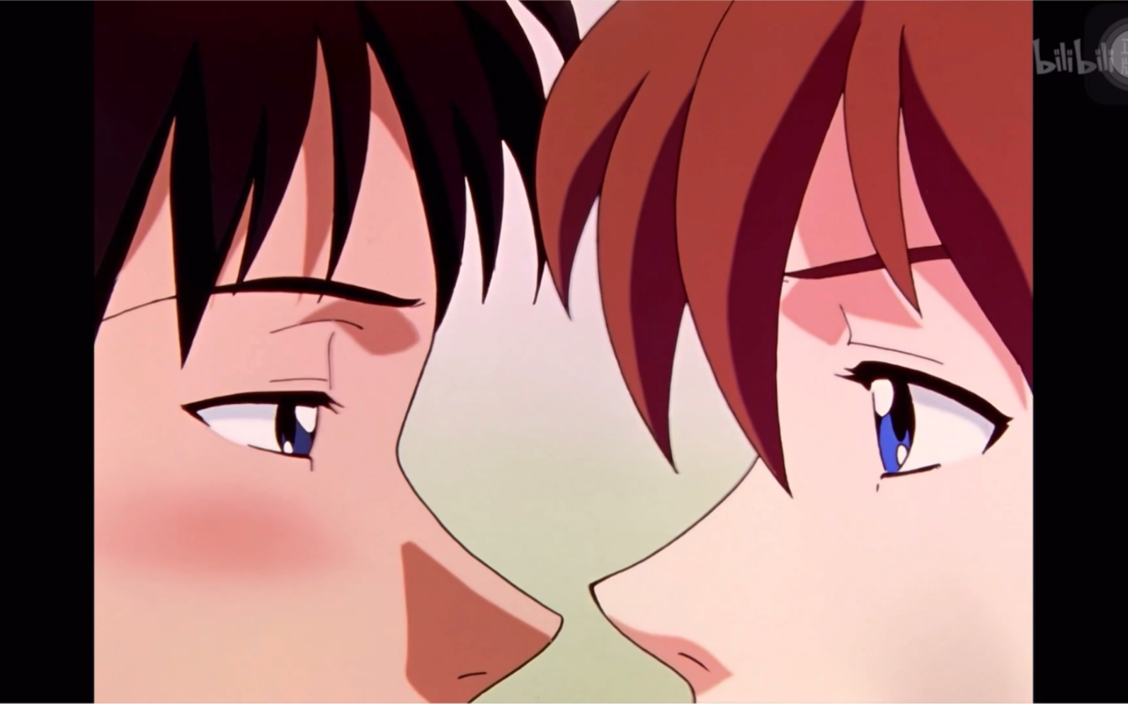 【搬运原画】eva碇真嗣明日香kiss