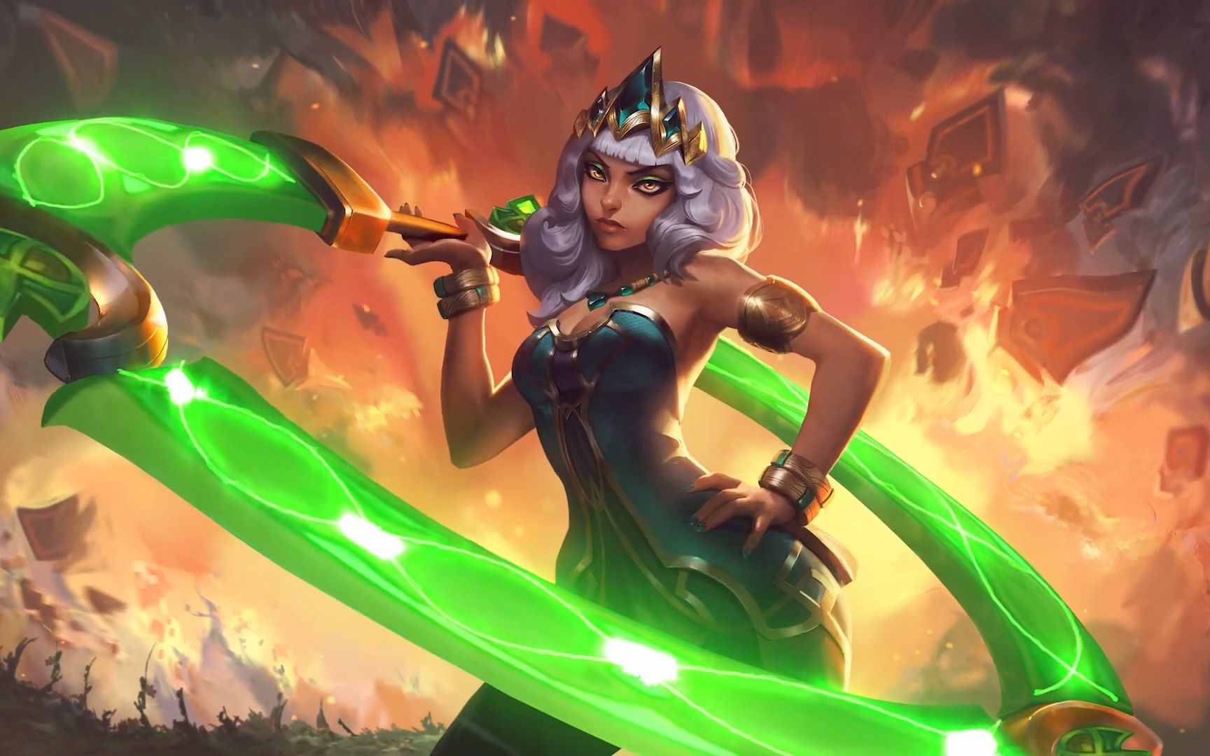 【spine】 " 绝 代 艳 后 "