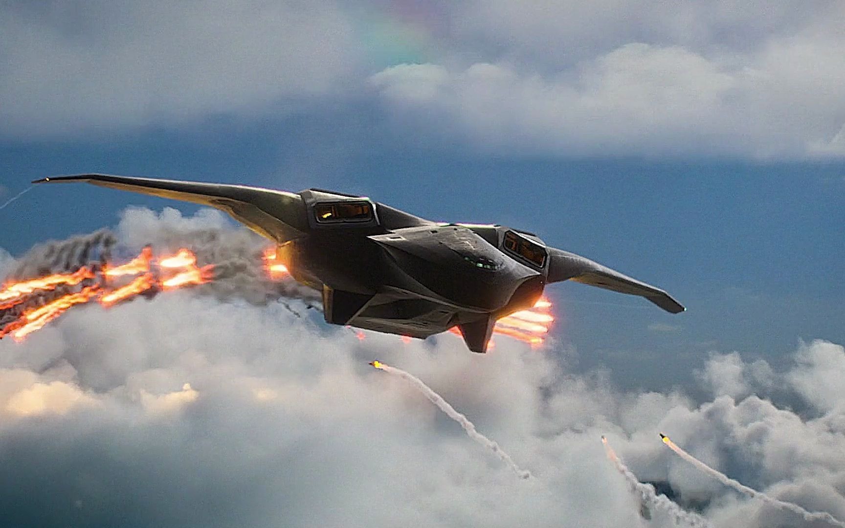 昆式战机穿越到1976年,没想到防御这么差_哔哩哔哩_bilibili