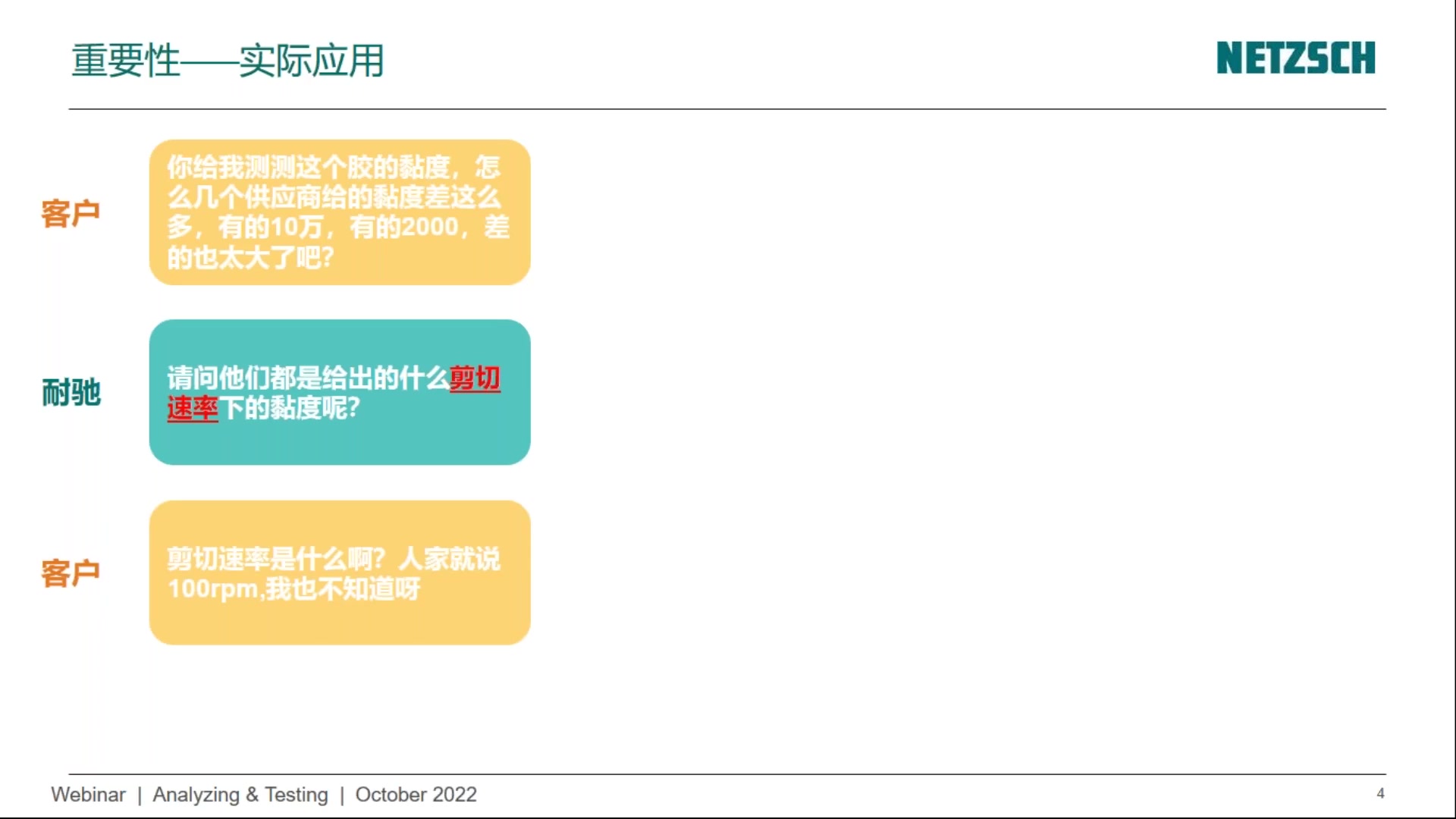 【NETZSCH耐驰】流变学测试——剪切速率的选择哔哩哔哩bilibili