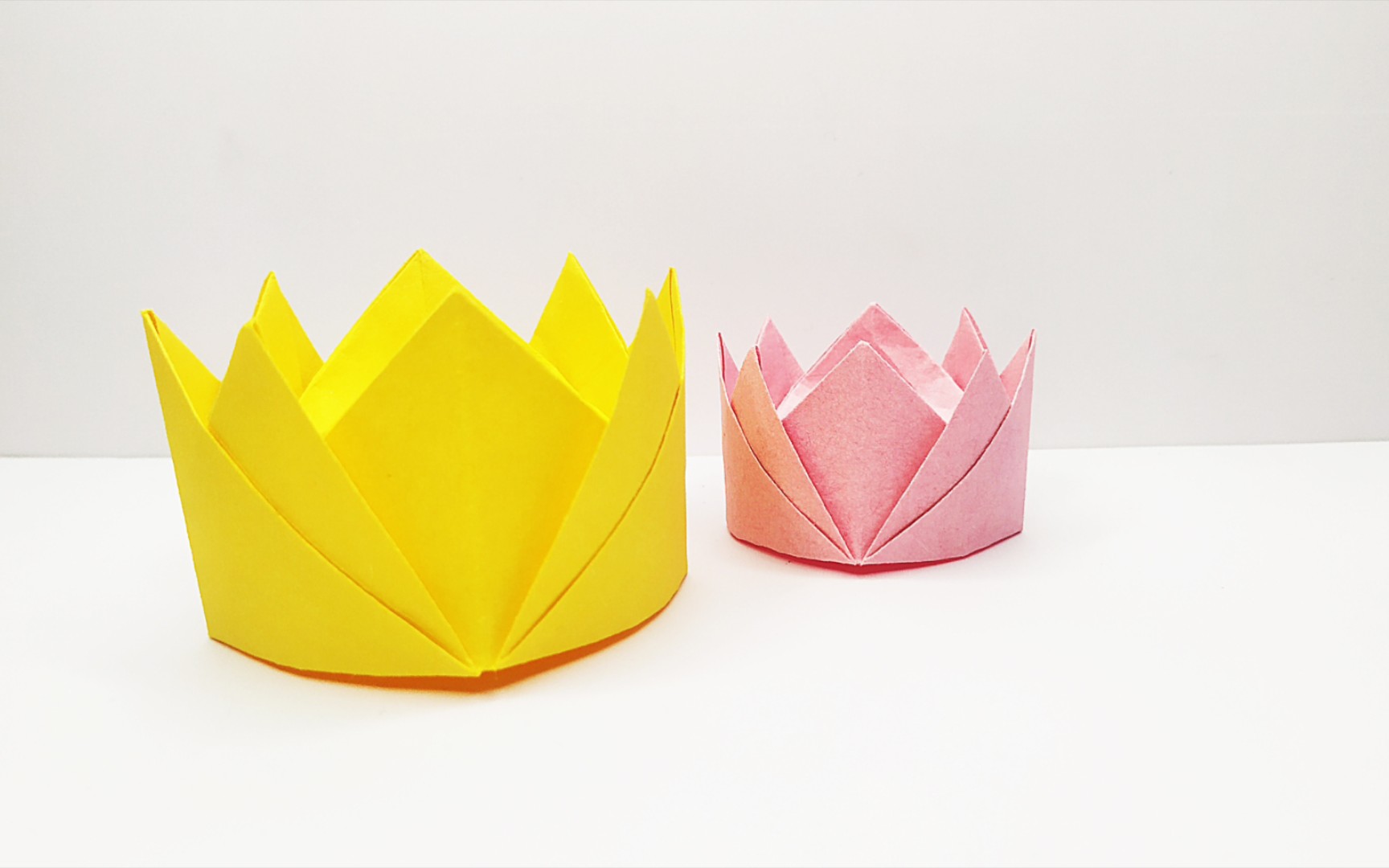手工折纸皇冠的折法图片