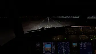 Скачать видео: 【XP12】广州白云01跑道落地