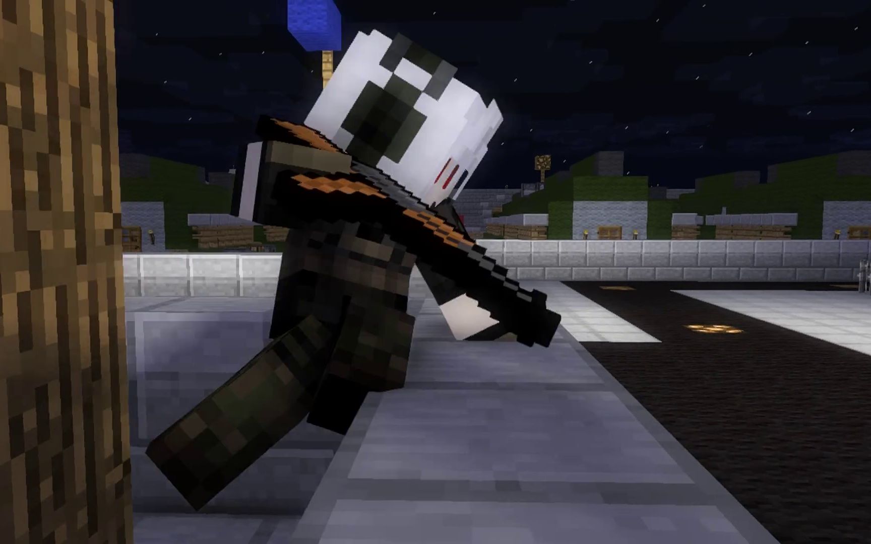 【minecraft】我的世界微电影:余生 第三集(第一季结束)_哔哩哔哩