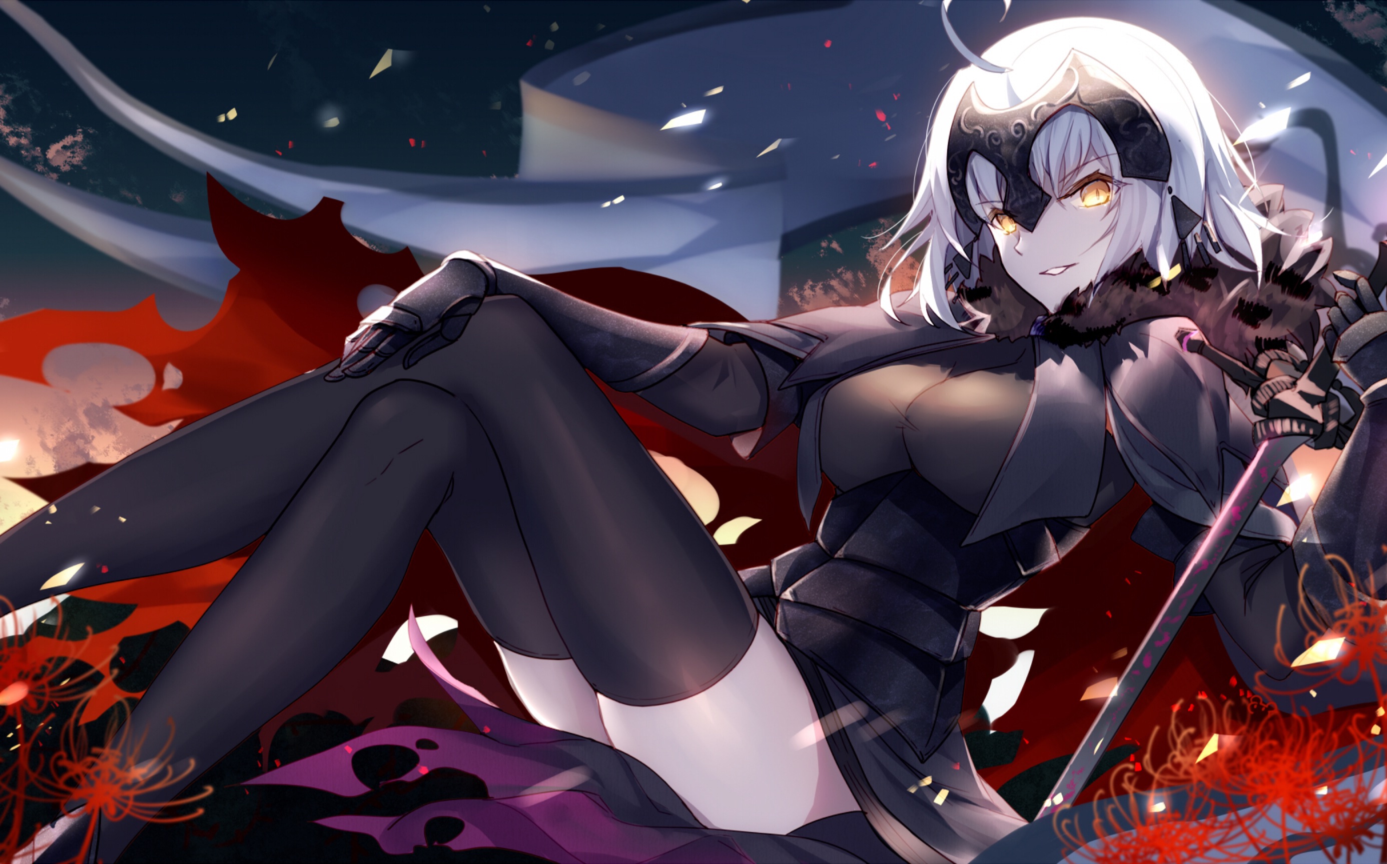 fgo 夏日锦标赛高难 黑贞德 12t_哔哩哔哩 (゜-゜