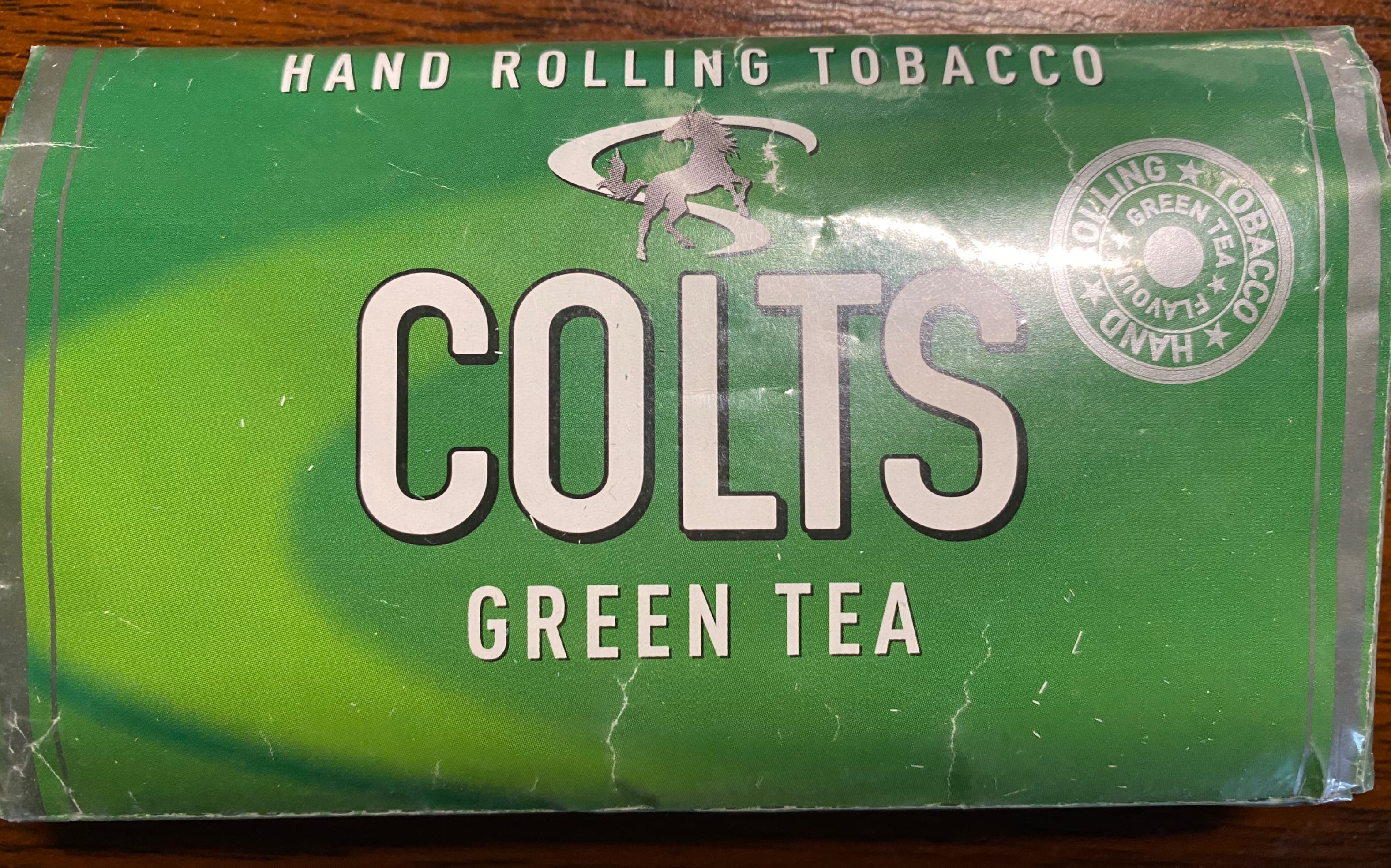 [图]小骏马绿茶手卷烟草品鉴 - Colts green tea