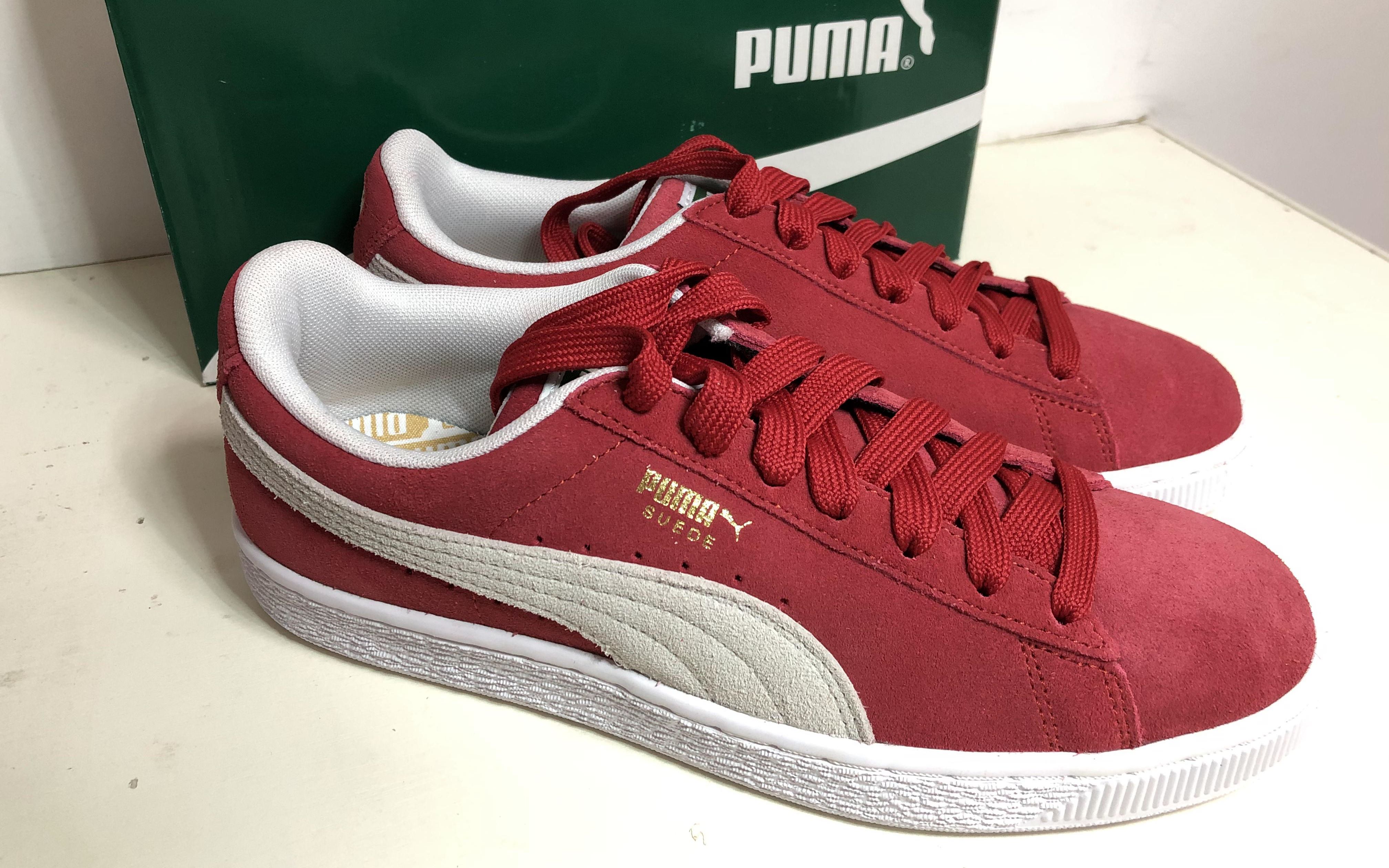 puma红色鞋盒代表图片